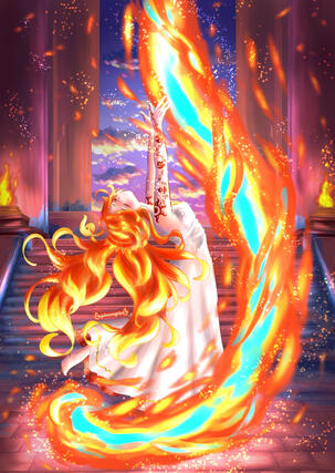 Full-body + complex background + complex character design - 224€